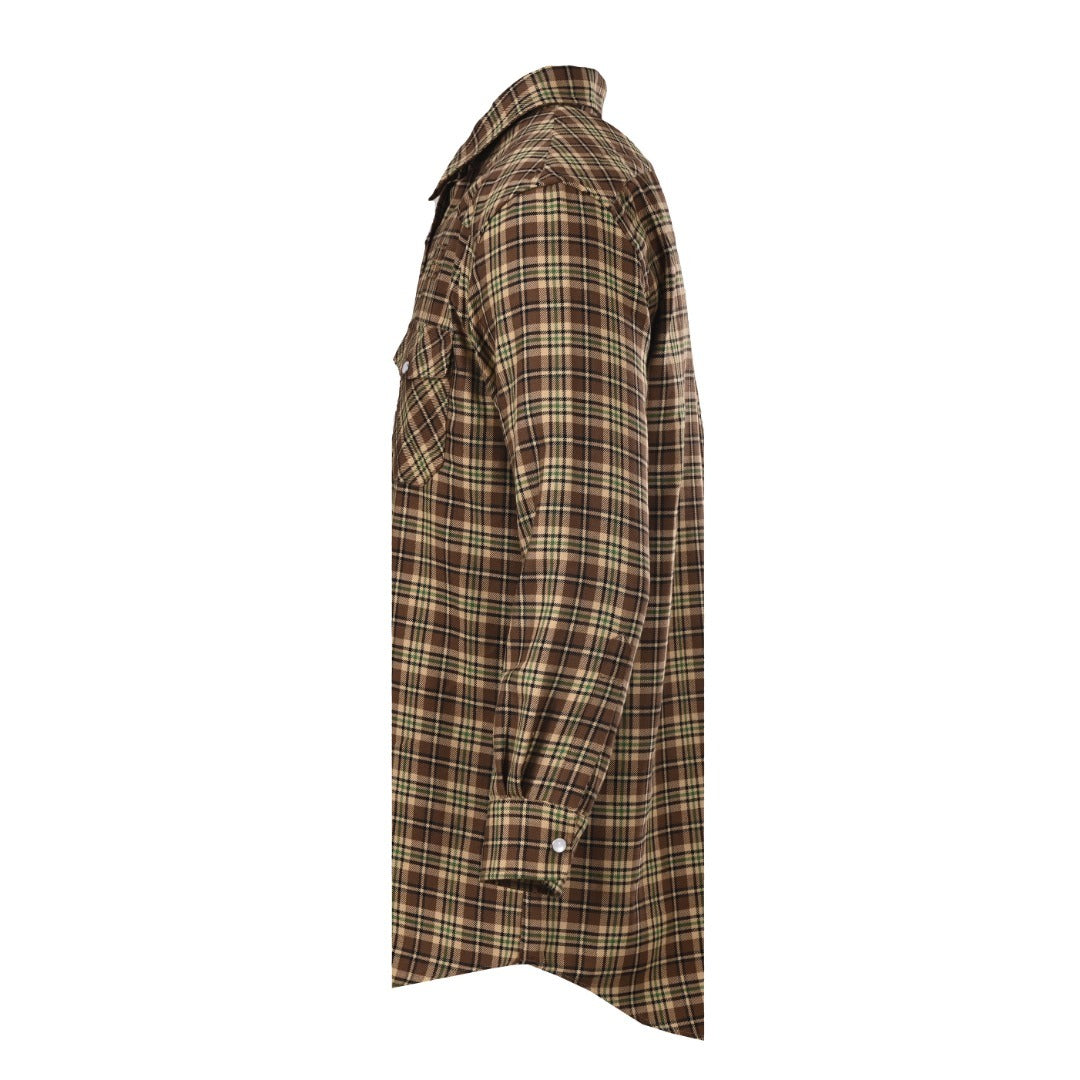 Oversized Plaid Brown