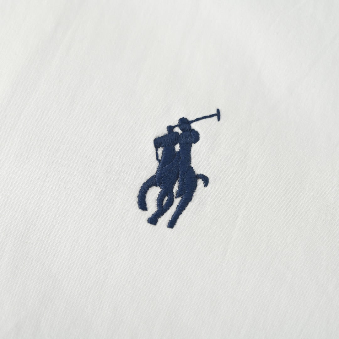 The Bayport Poplin Jacket Ceramic White