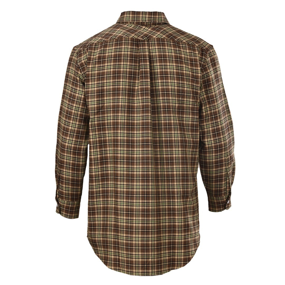 Oversized Plaid Brown