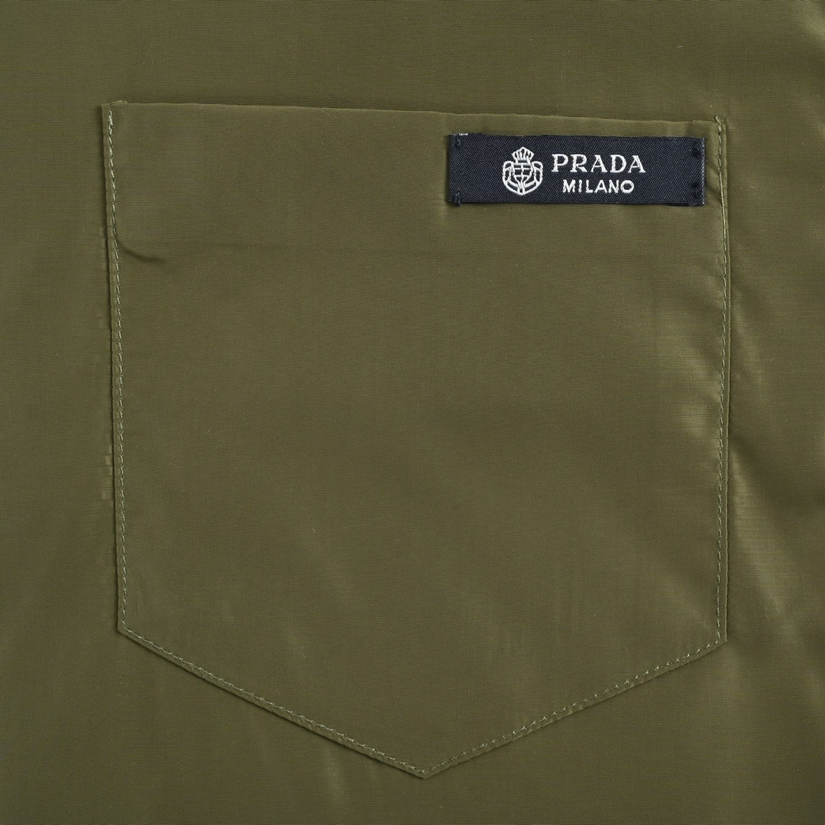 Re-Nylon Patch Pocket Military Green