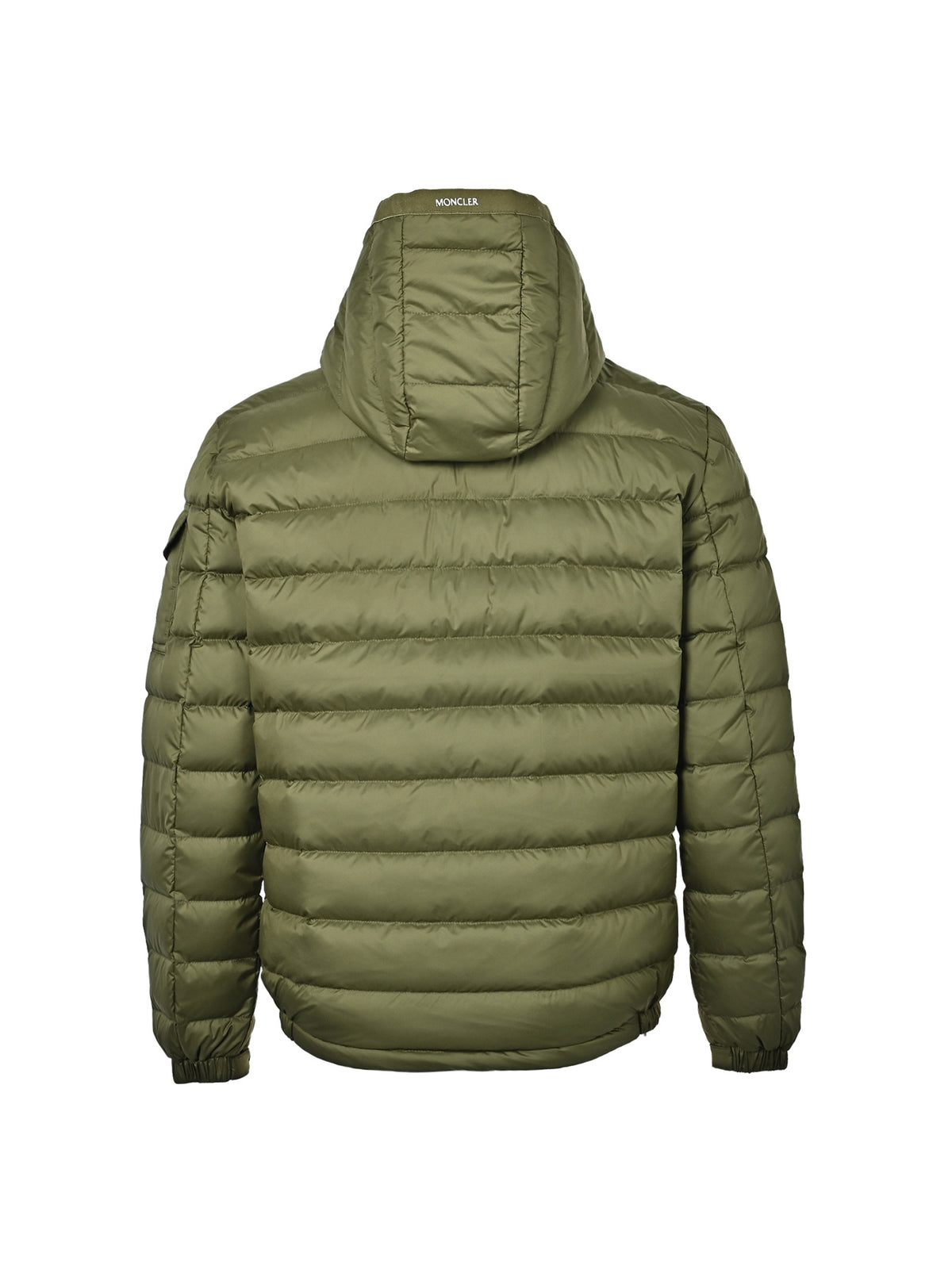 Najan Hooded Short Down Olive Green