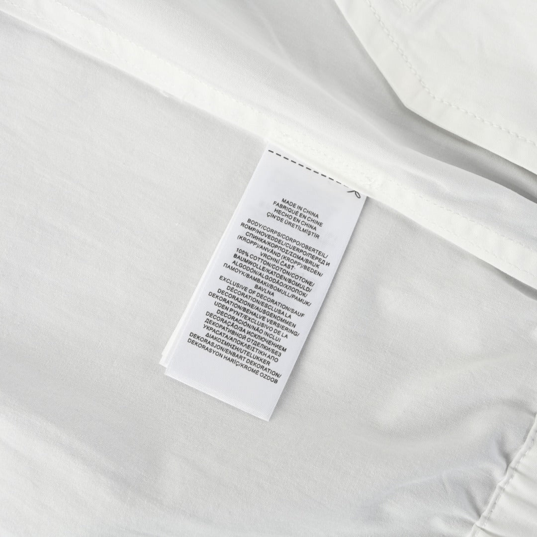 The Bayport Poplin Jacket Ceramic White