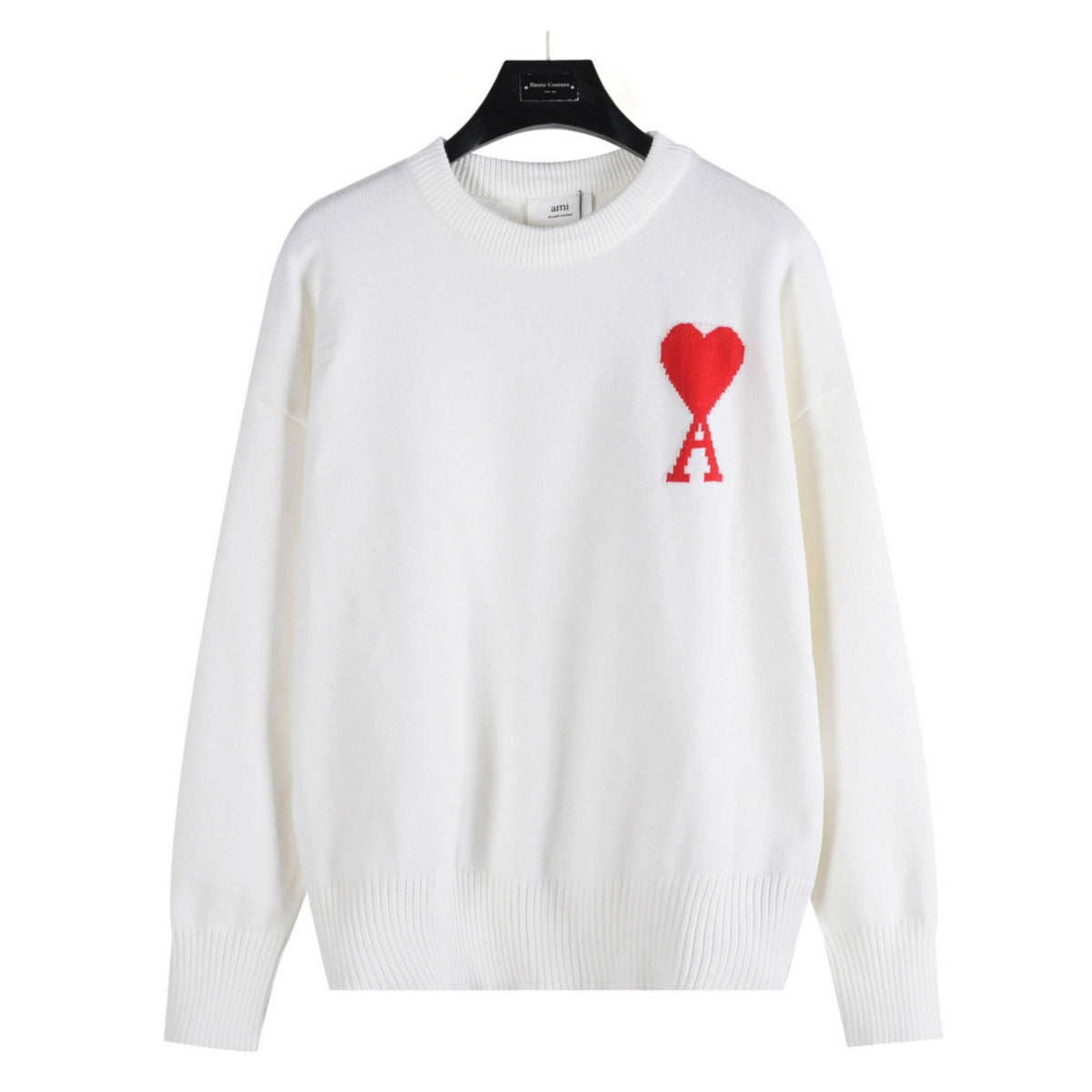 Ami de Coeur Red Heart Logo Off-White