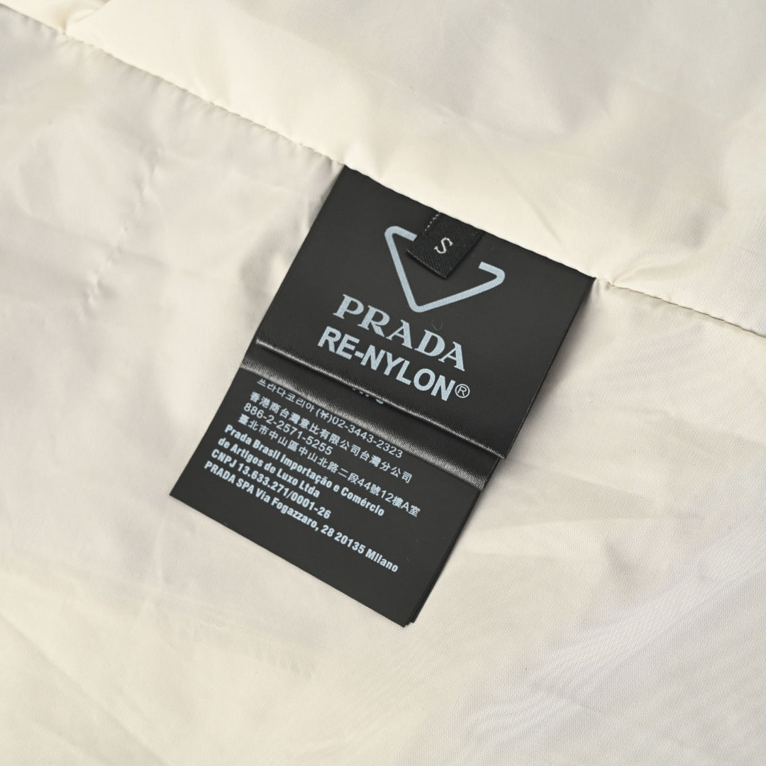 Re-Nylon Colorblock Beige & Brown