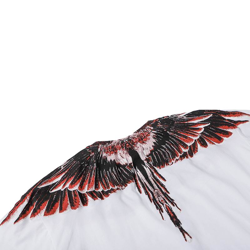 Icon Wings Red Graphic White