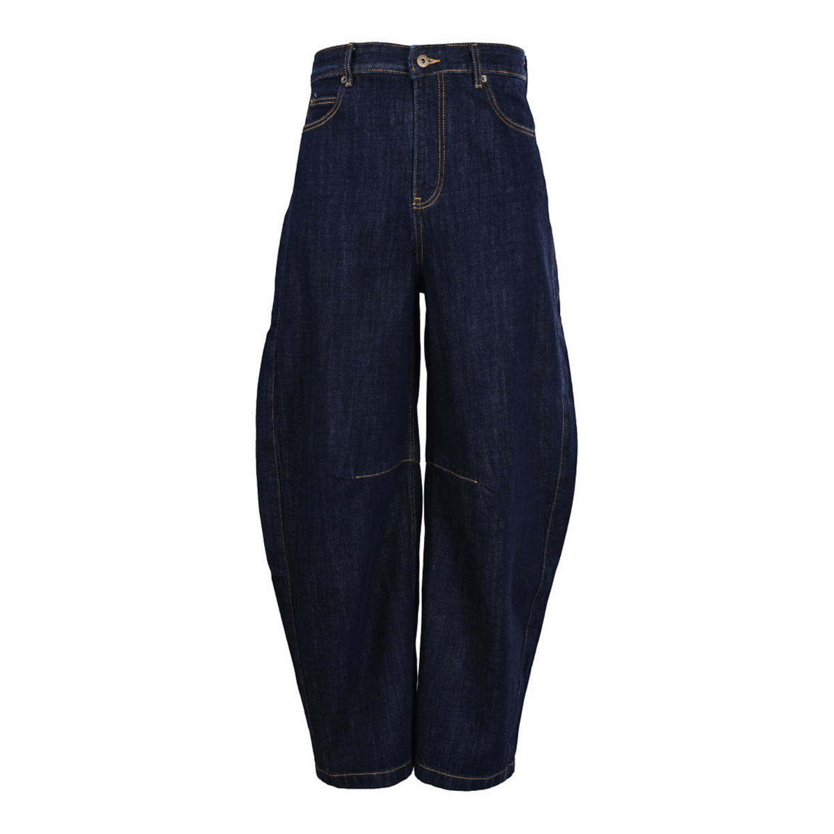 Barrel-Fit Dark Indigo