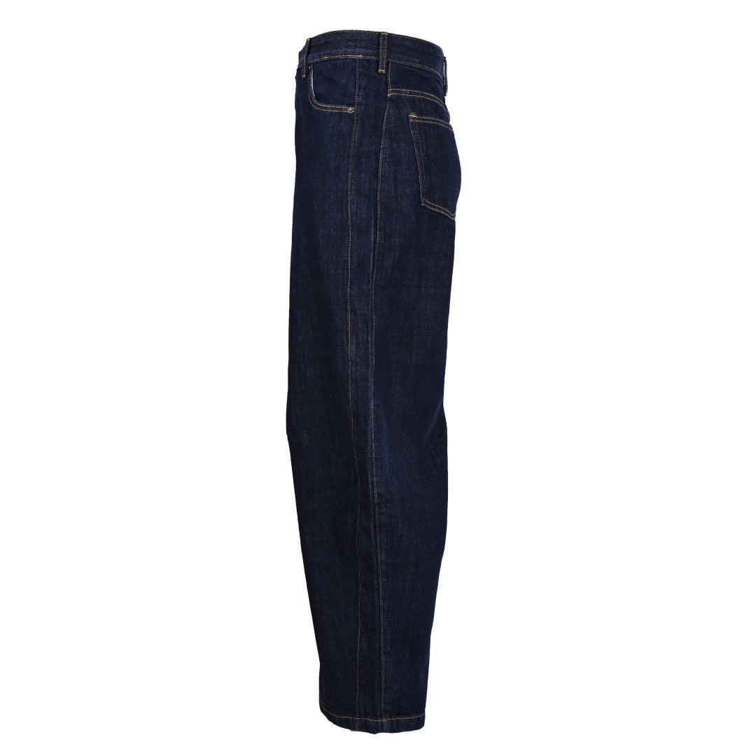 Barrel-Fit Dark Indigo