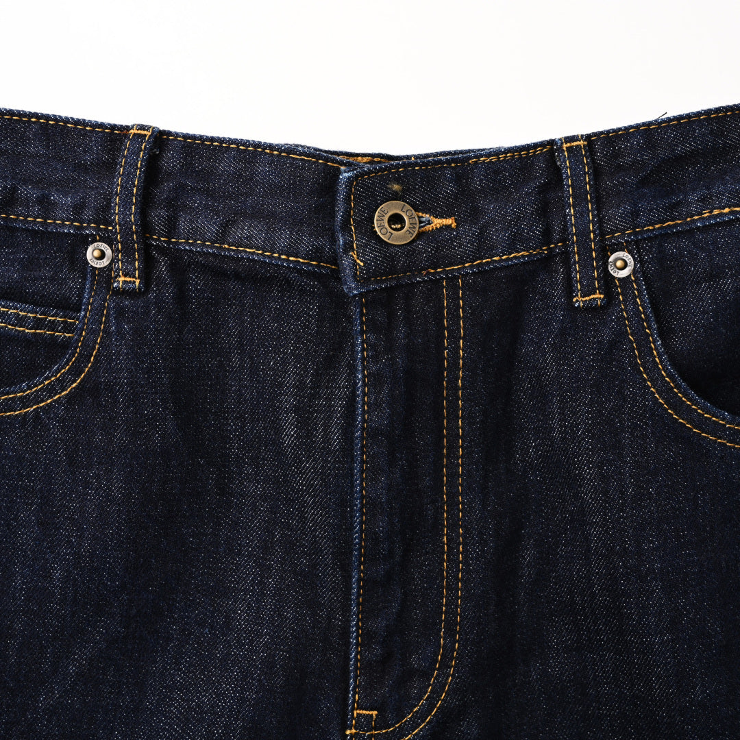Barrel-Fit Dark Indigo