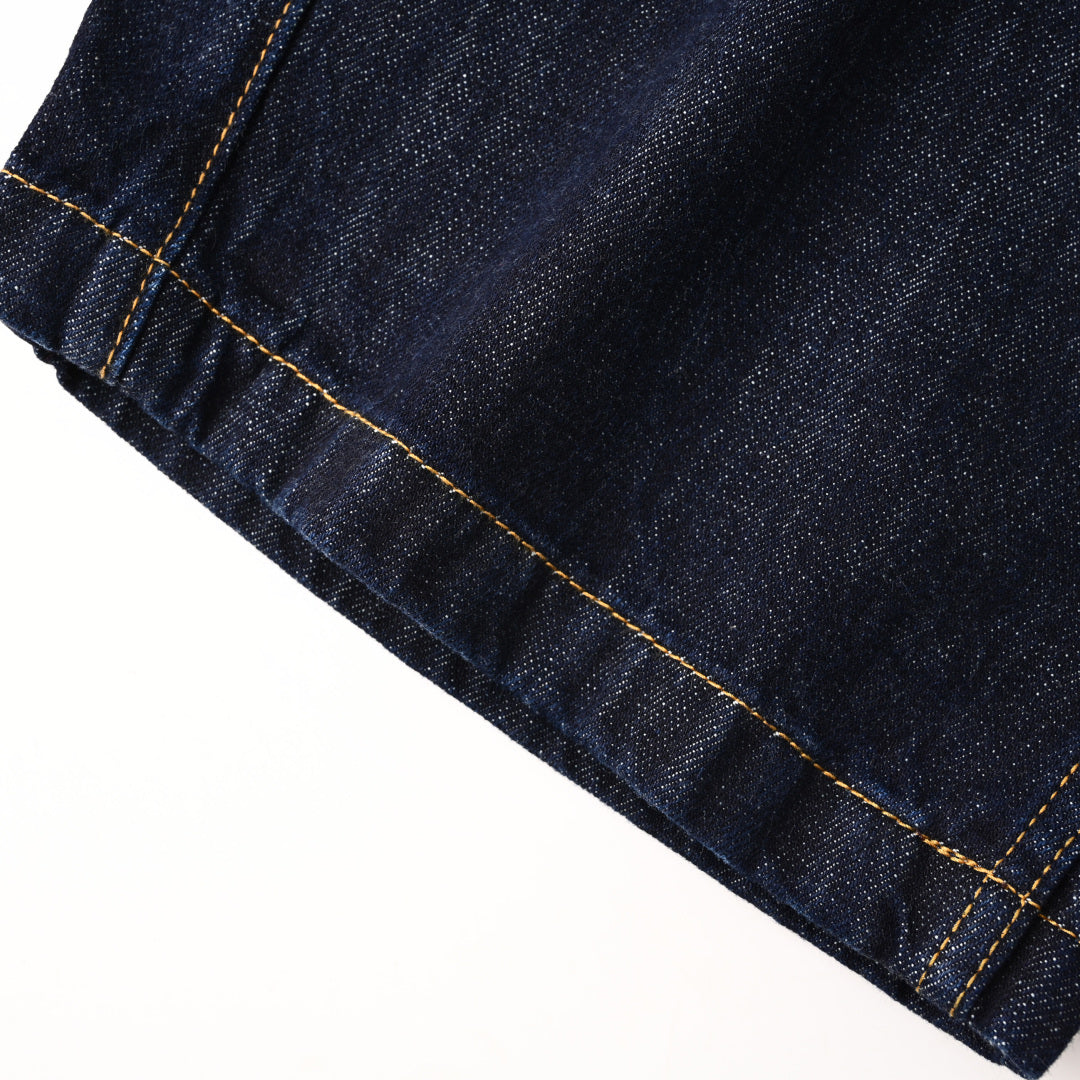 Barrel-Fit Dark Indigo