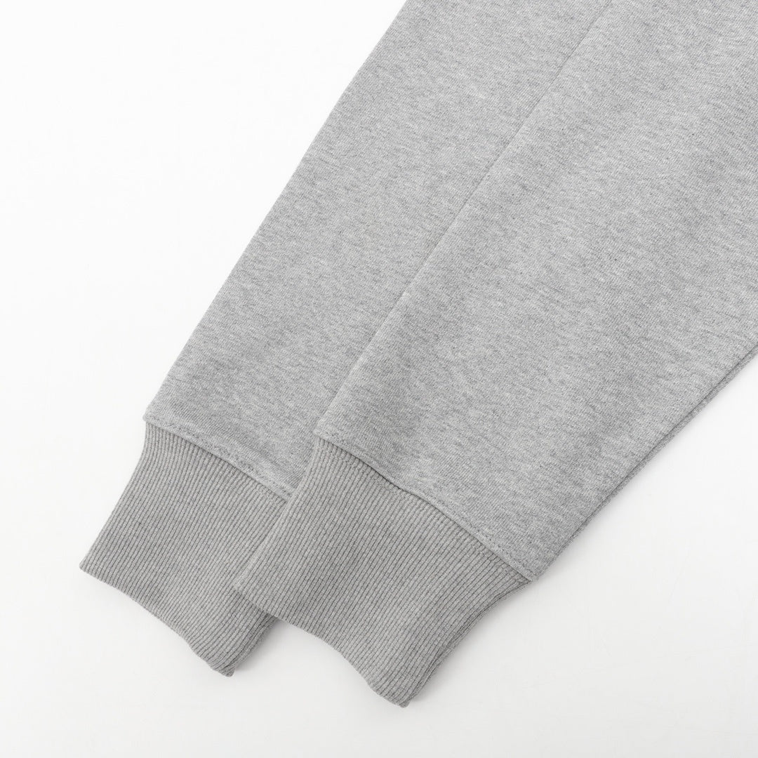Ami de Coeur Red Heart Zip-Up Grey
