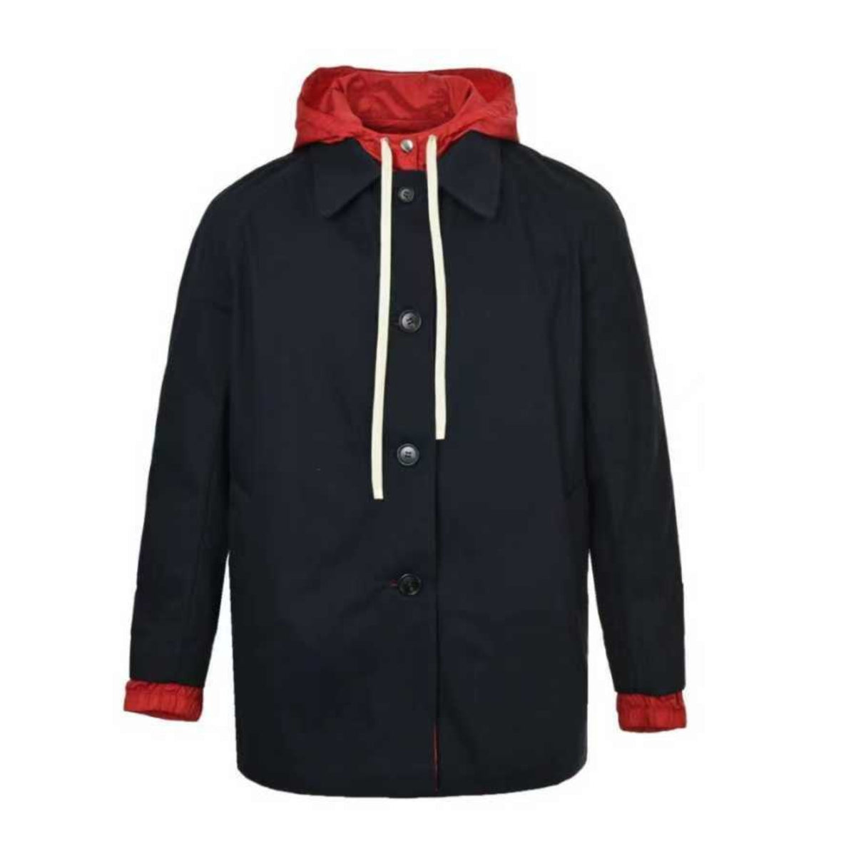 Reversible Panama Navy Blue & Red