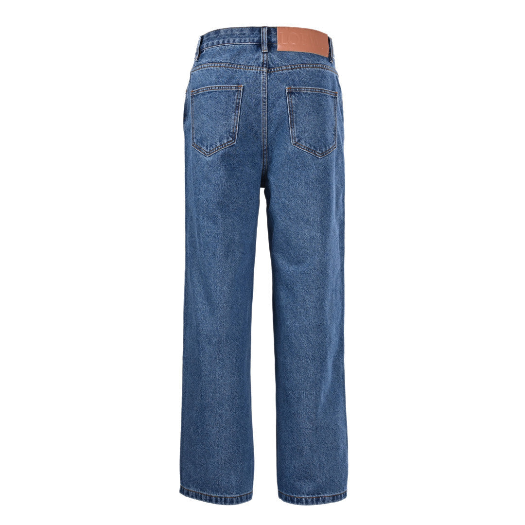 Anagram Baggy Mid-Blue Denim