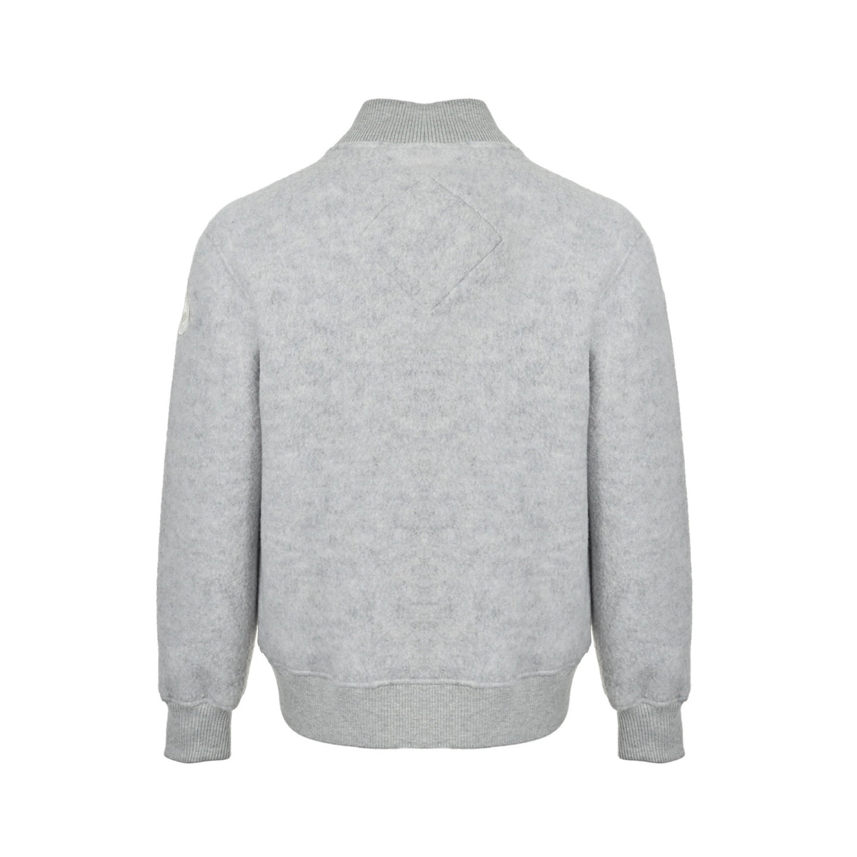 Textured Fleece Varsity Light Grey