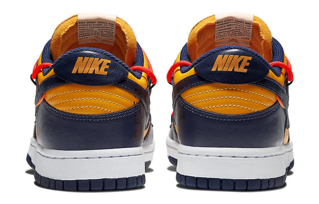Off-White x Nike Dunk Low University Gold