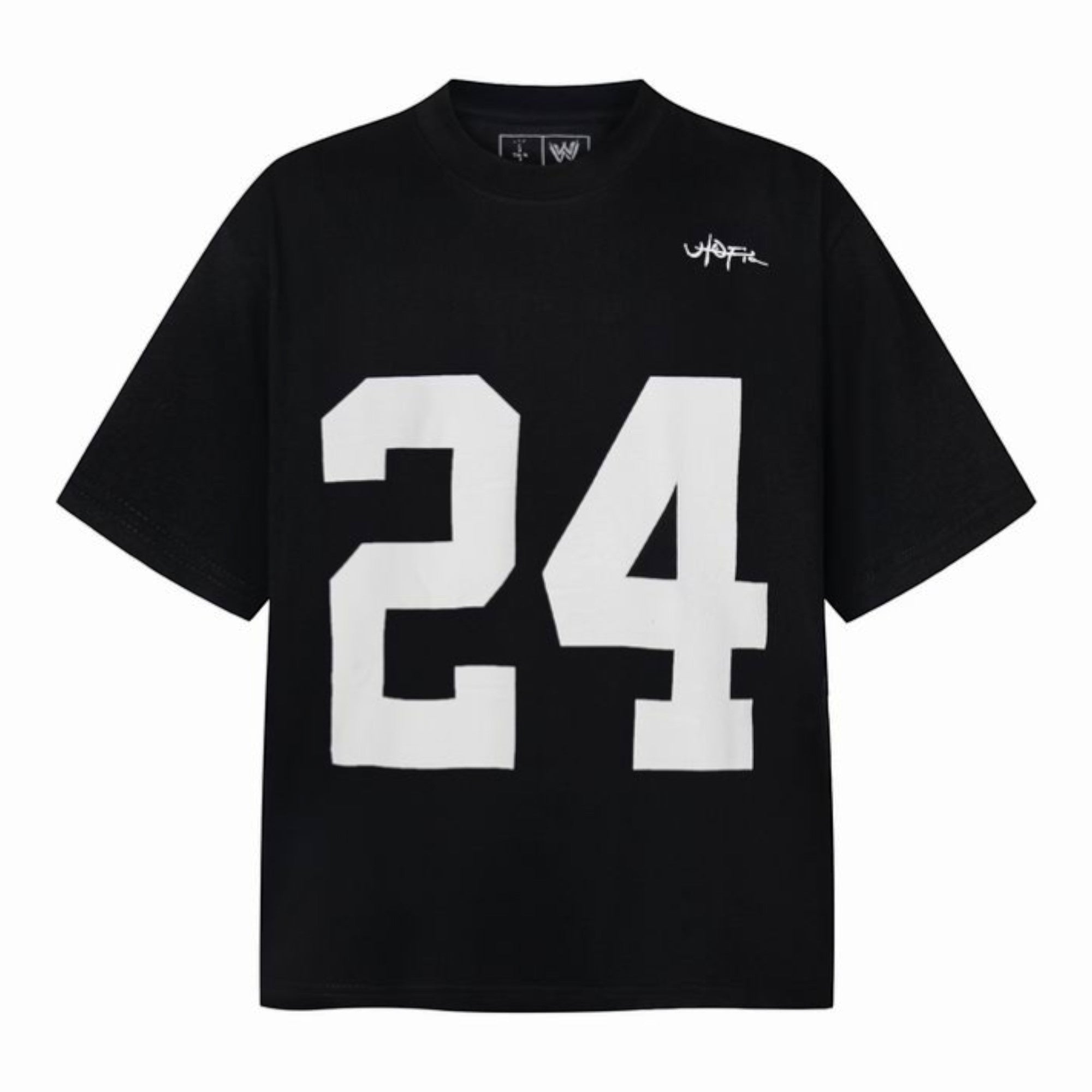 24 Graphic T-Shirt Black