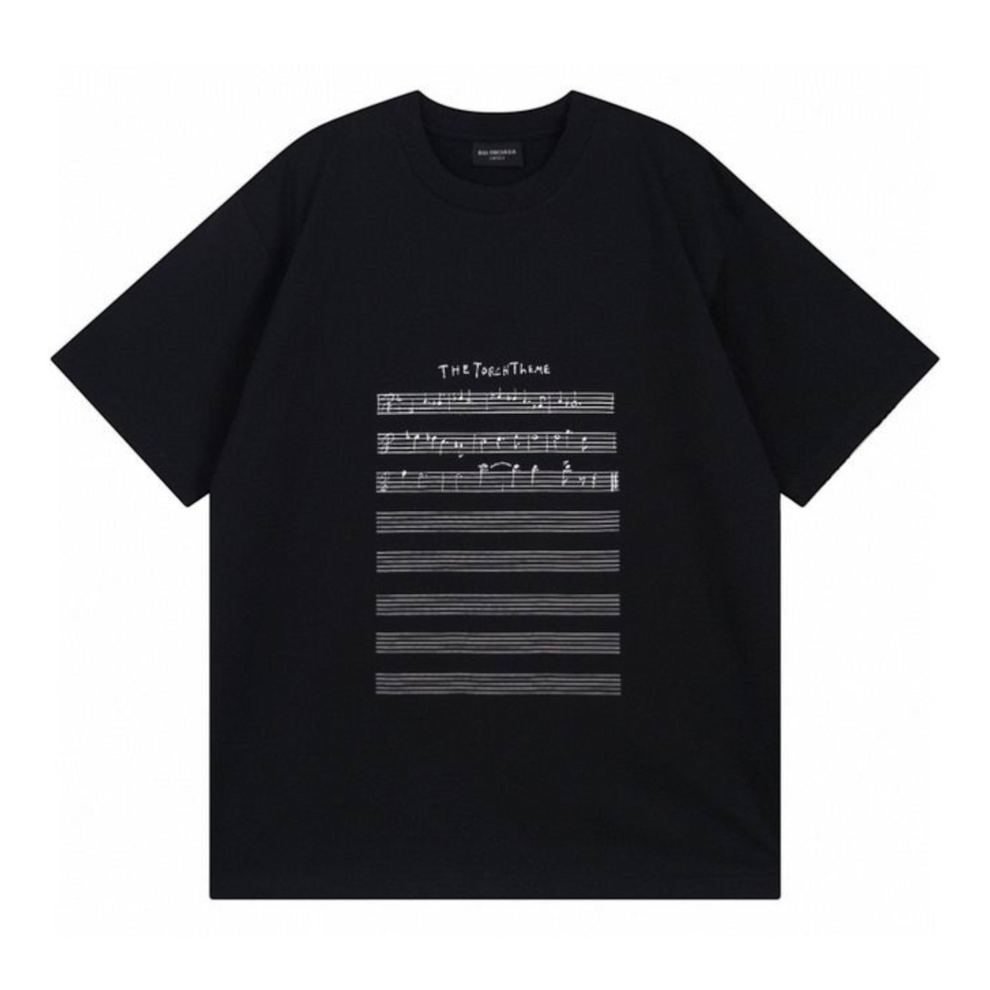 The Torch Theme T-Shirt Black