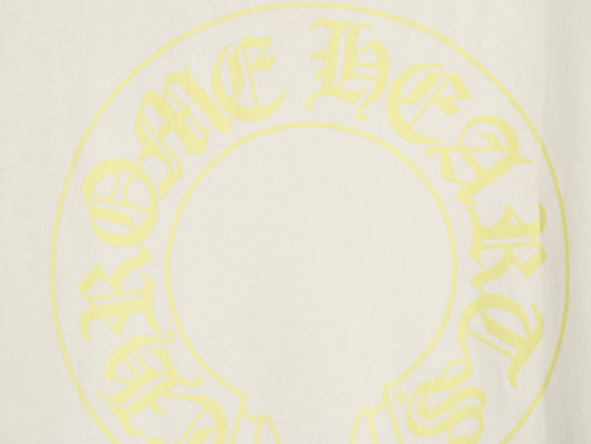 Neon Graphic Long Sleeve T-Shirt White