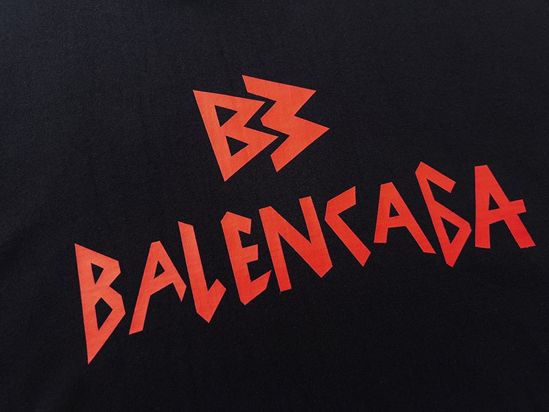 Metal Logo Medium Fit T-Shirt Black