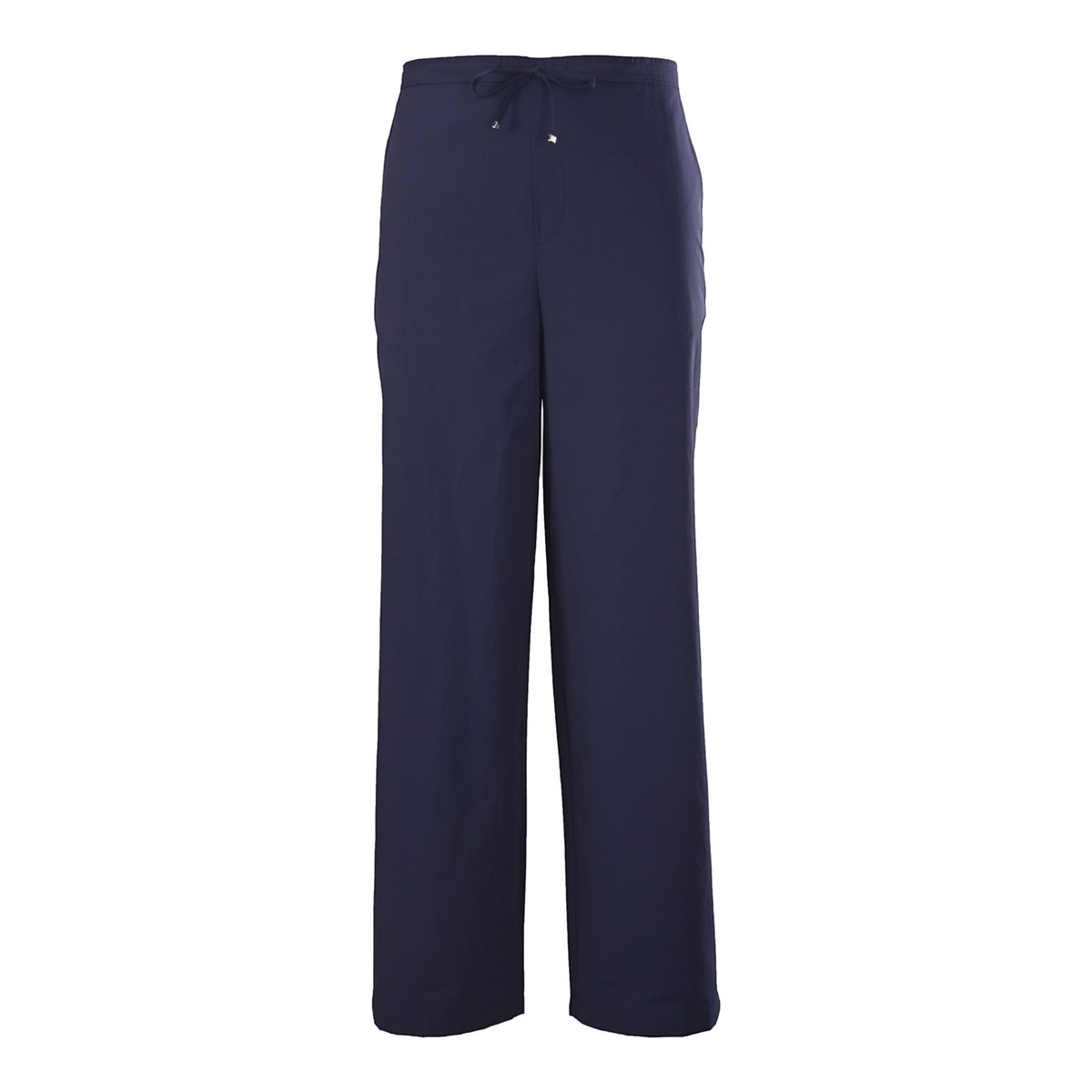 Wide-Leg Drawstring Navy Blue