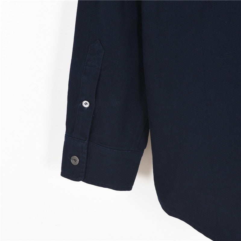 Ami de Coeur Embroidered Navy Blue