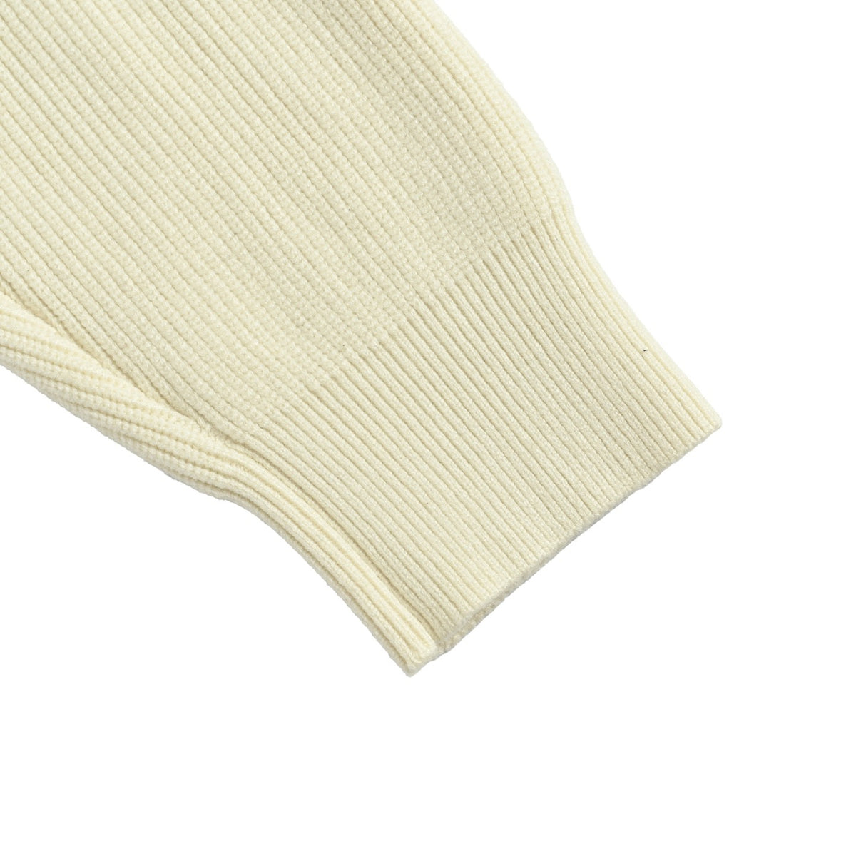 Anagram Pocket Quarter-Zip Cream / Beige