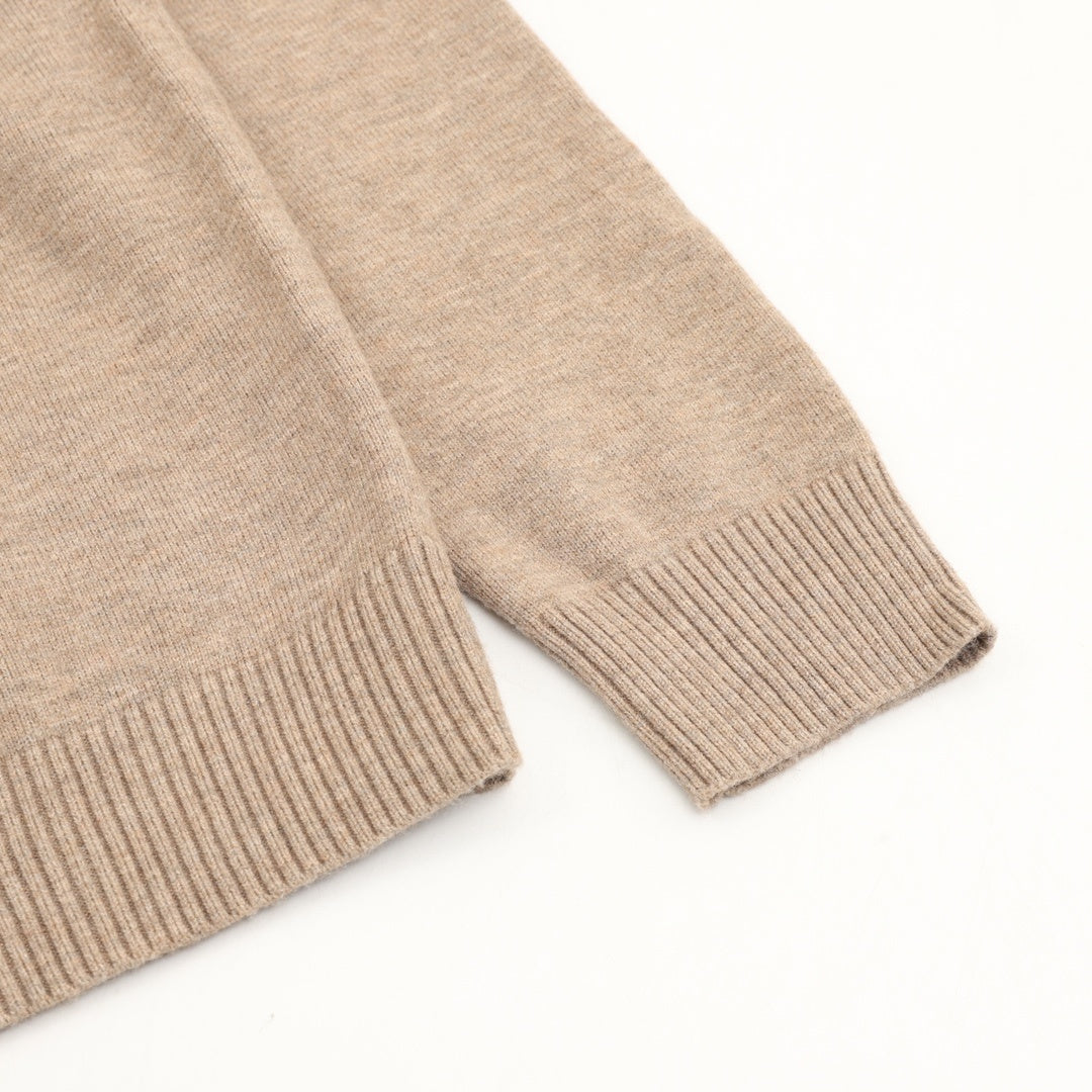 Knit Polo Camel
