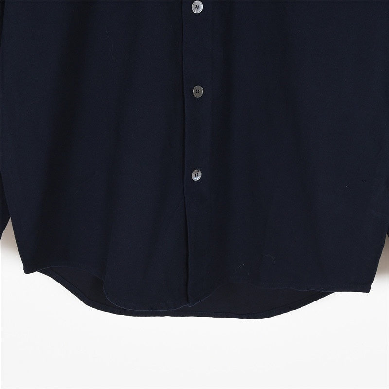 Ami de Coeur Embroidered Navy Blue