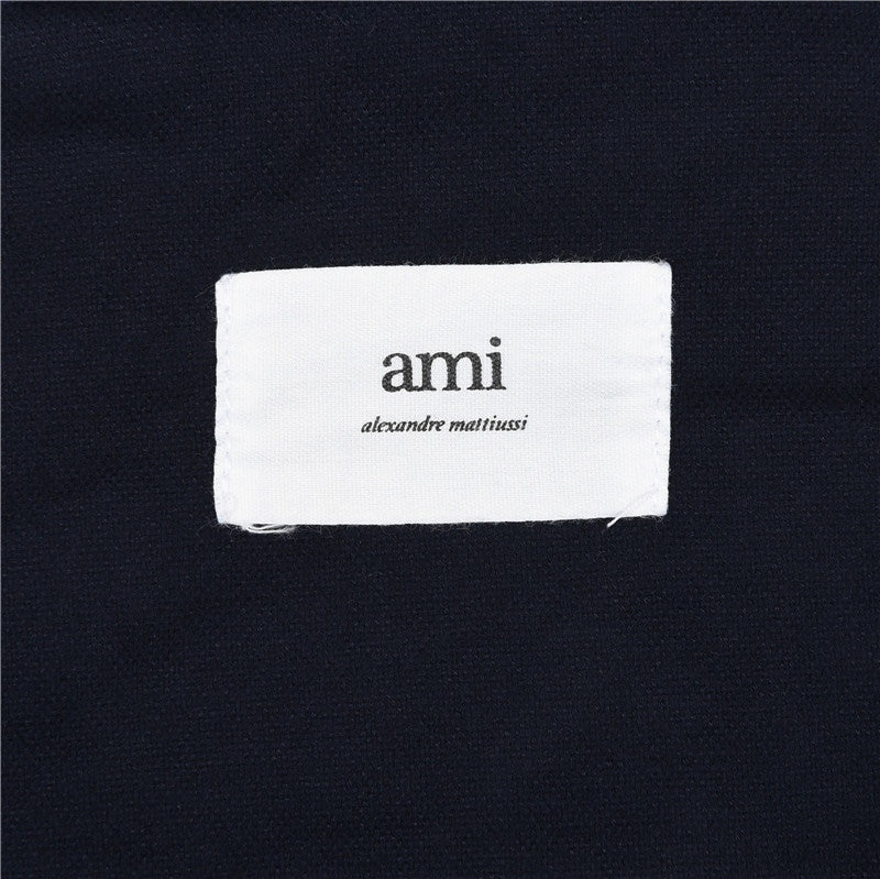 Ami de Coeur Embroidered Navy Blue