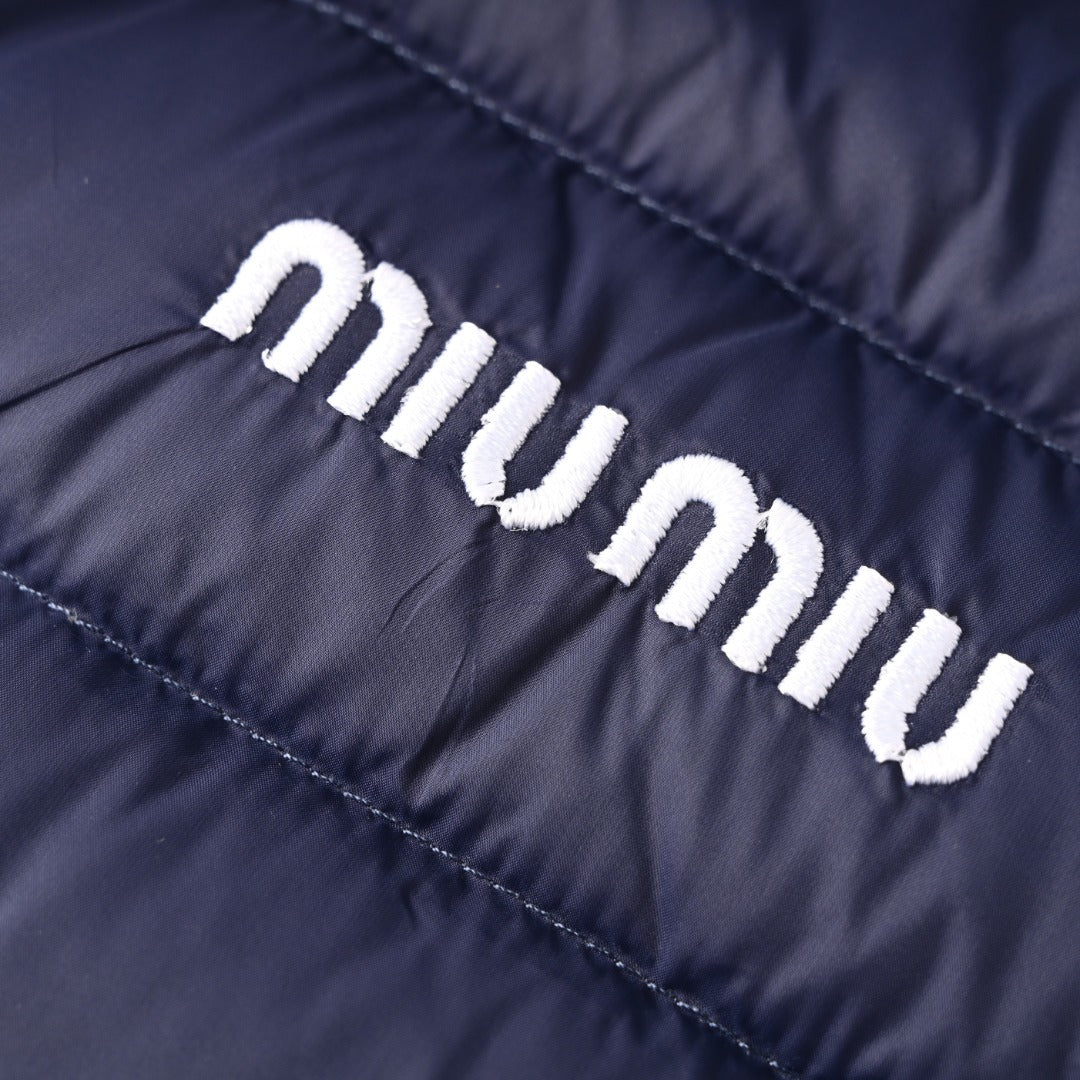 Light Pongé Down Navy Blue