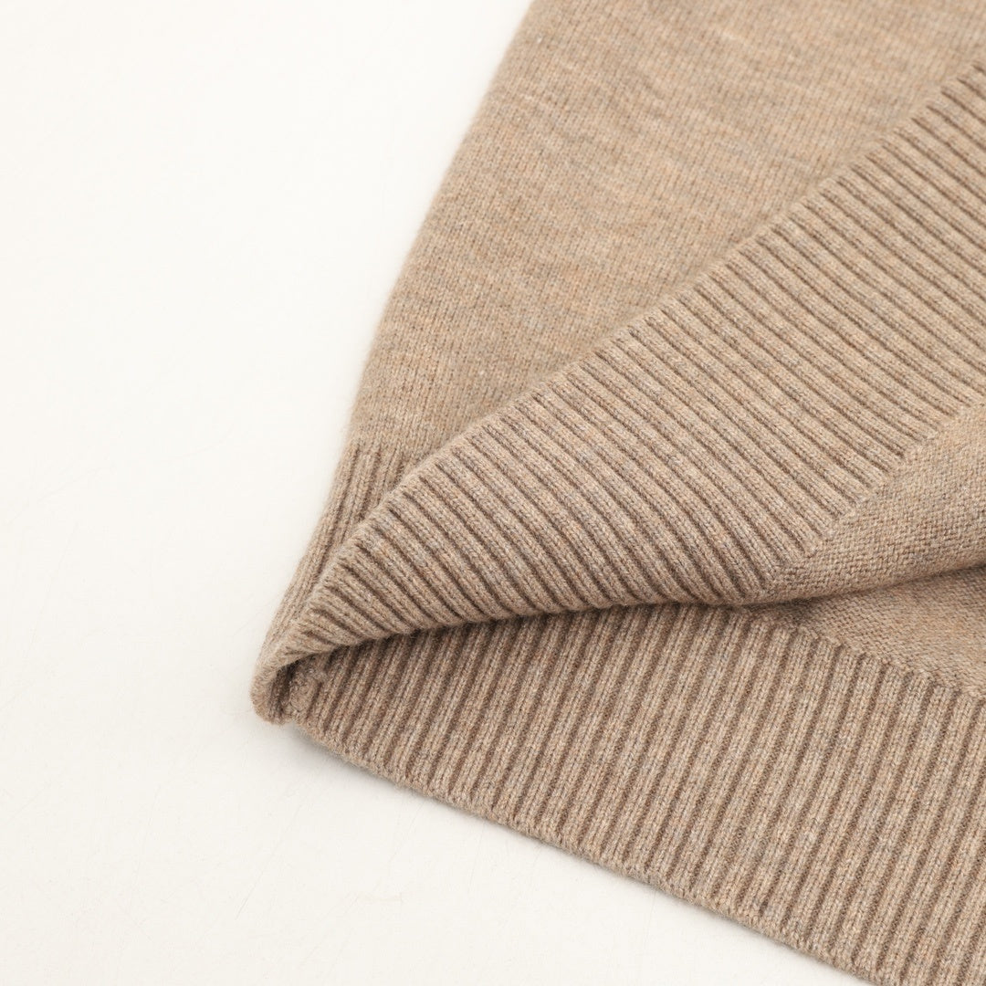 Knit Polo Camel