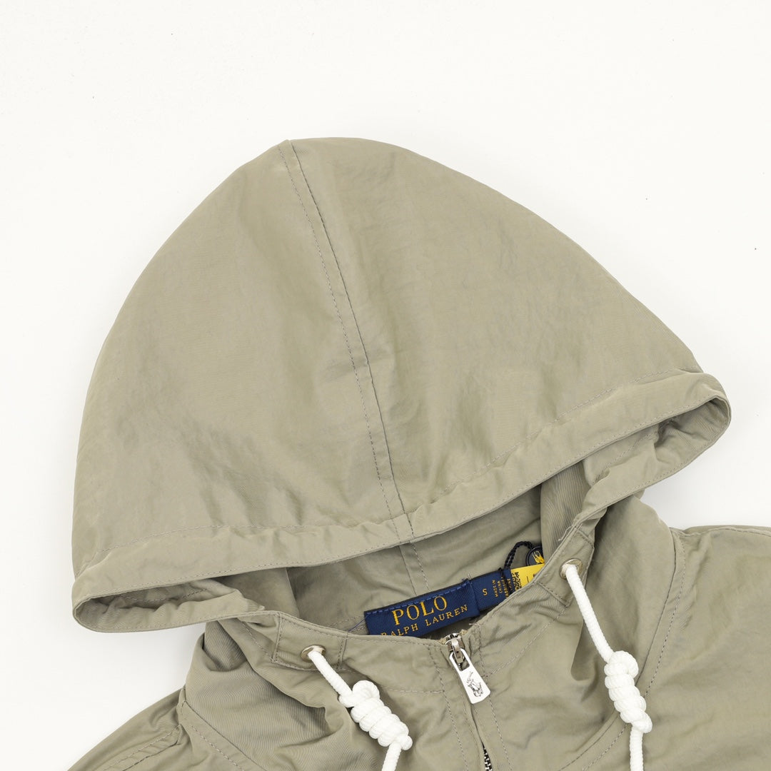 Lightweight Hooded Jacket Sage Green