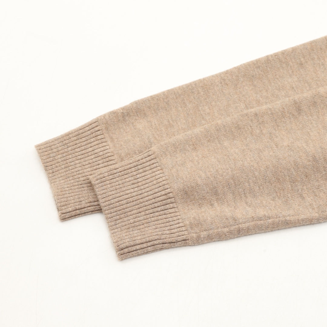 Knit Polo Camel