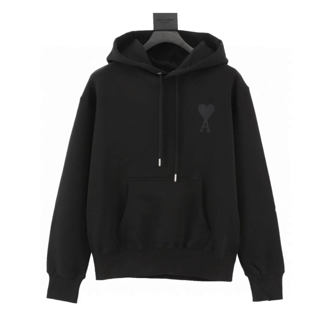 Ami de Coeur Embossed Heart Black