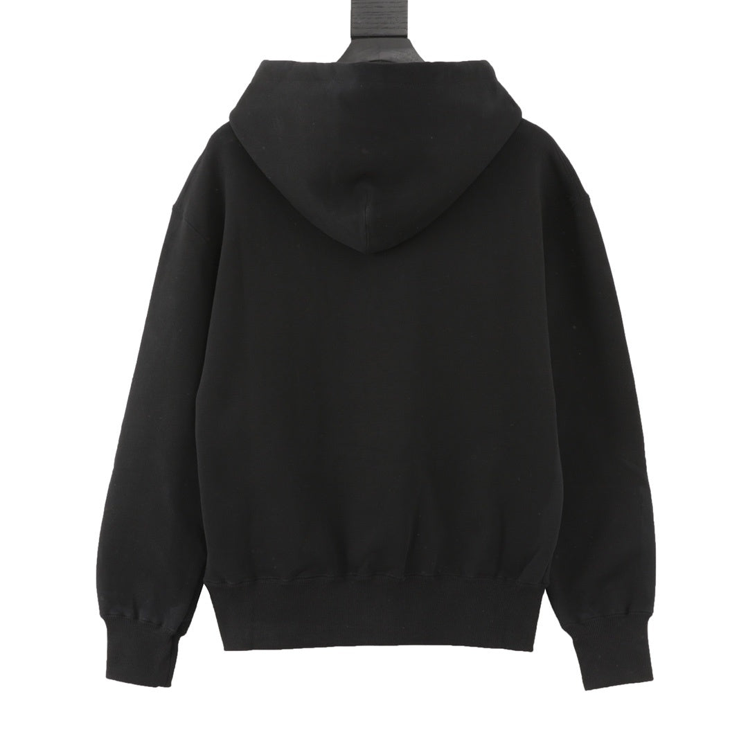 Ami de Coeur Embossed Heart Black