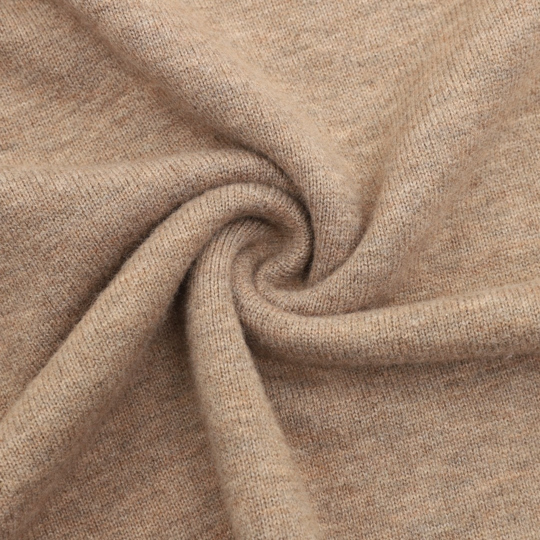 Knit Polo Camel