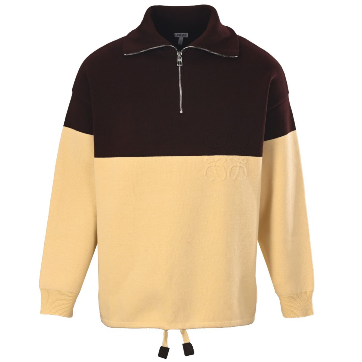 Anagram Color-Block Half-Zip