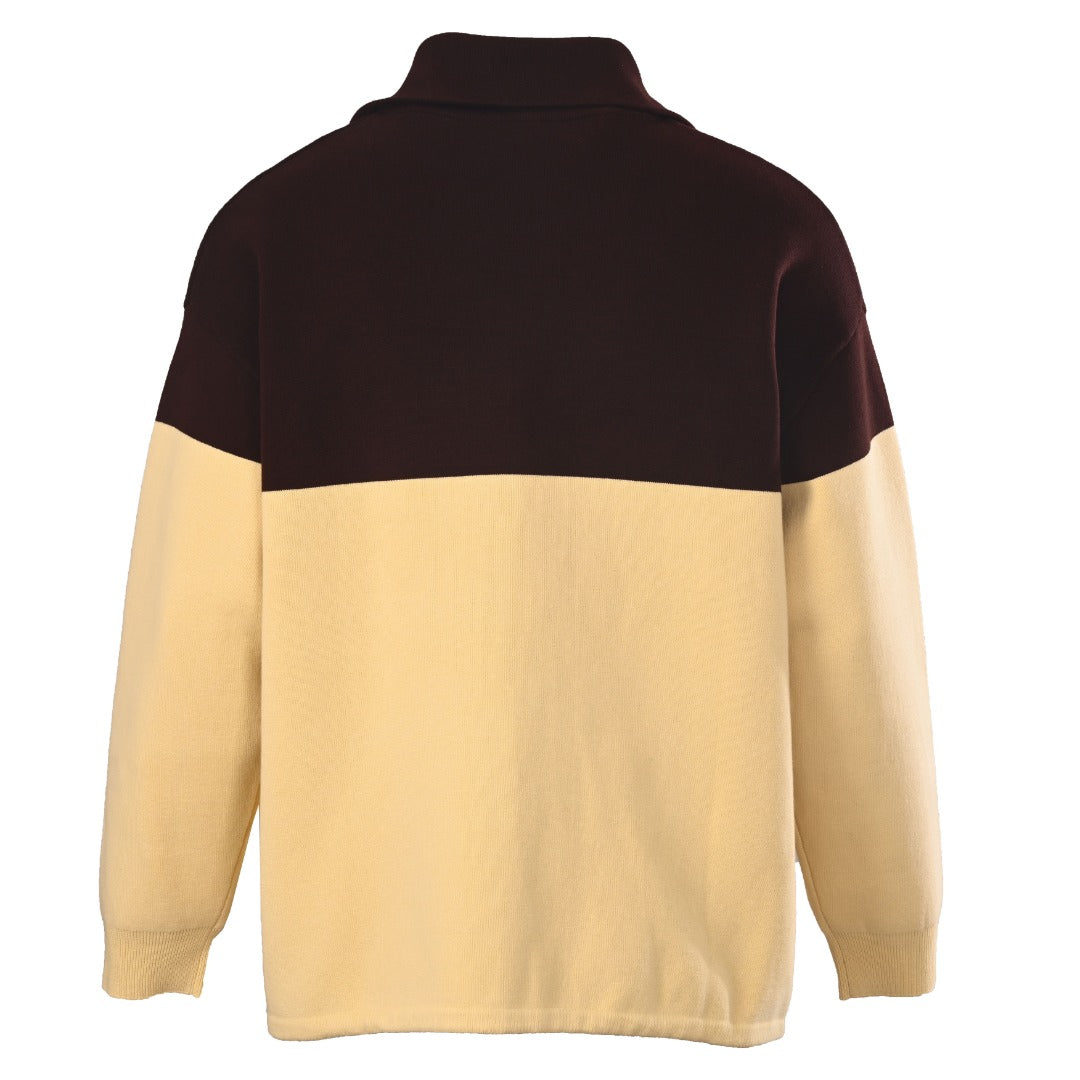 Anagram Color-Block Half-Zip