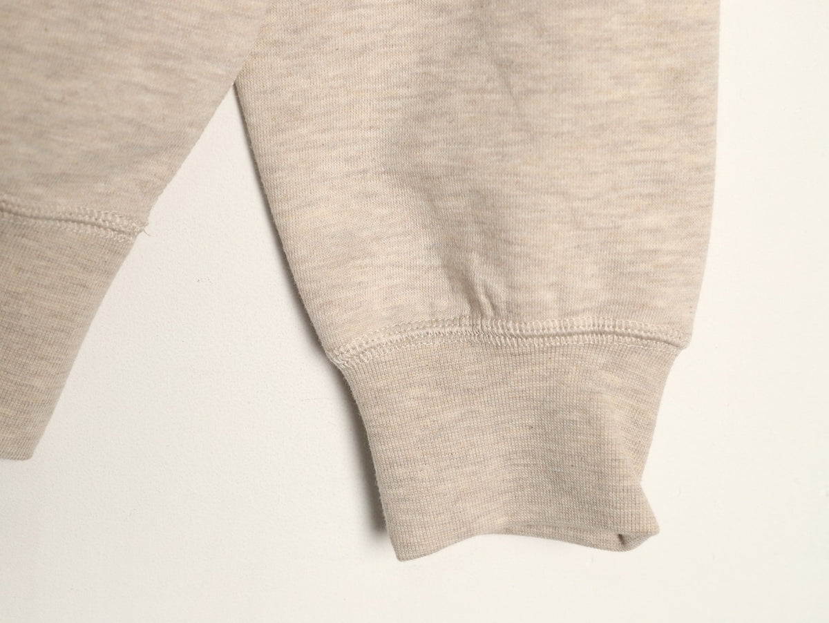 Double-Knit Crew Sweatshirt Tuscan Beige Heather