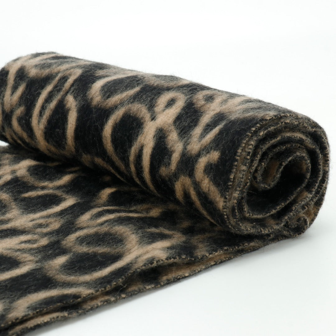 Anagram Fringe Black Beige