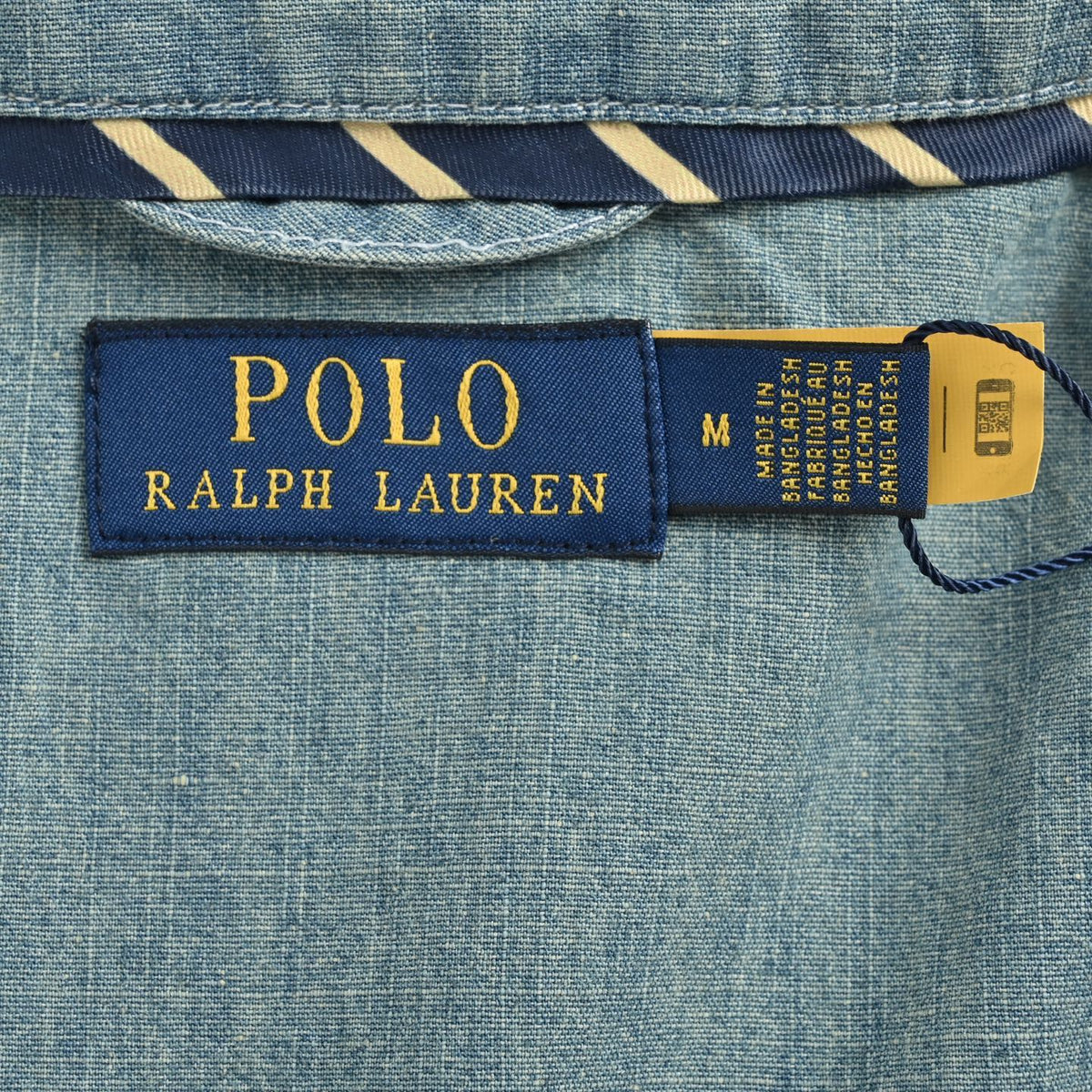 Bayport Chambray Jacket Light Blue