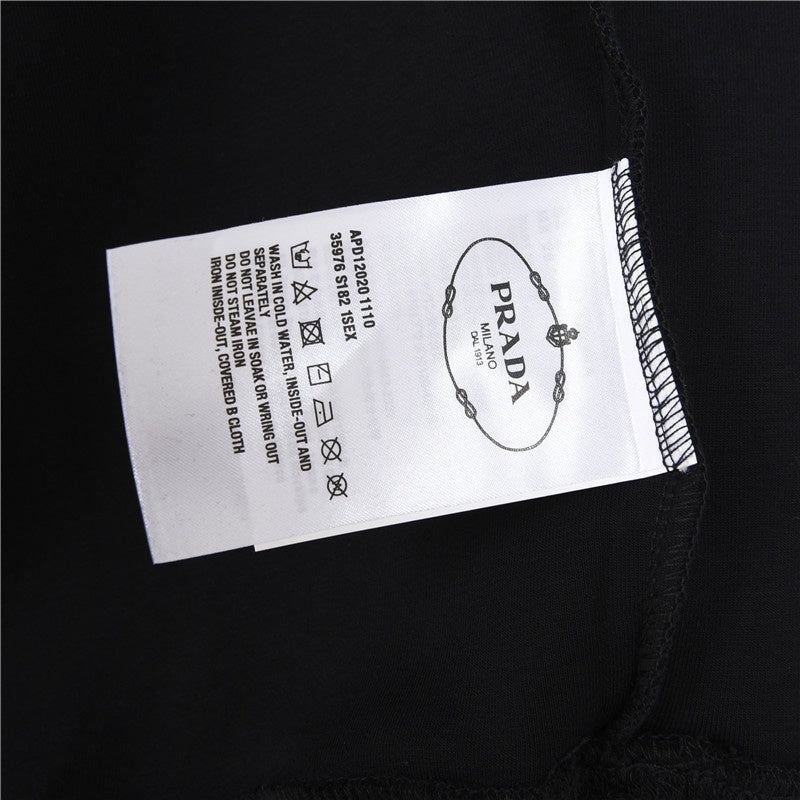 Triangle Logo Technical Panel Black