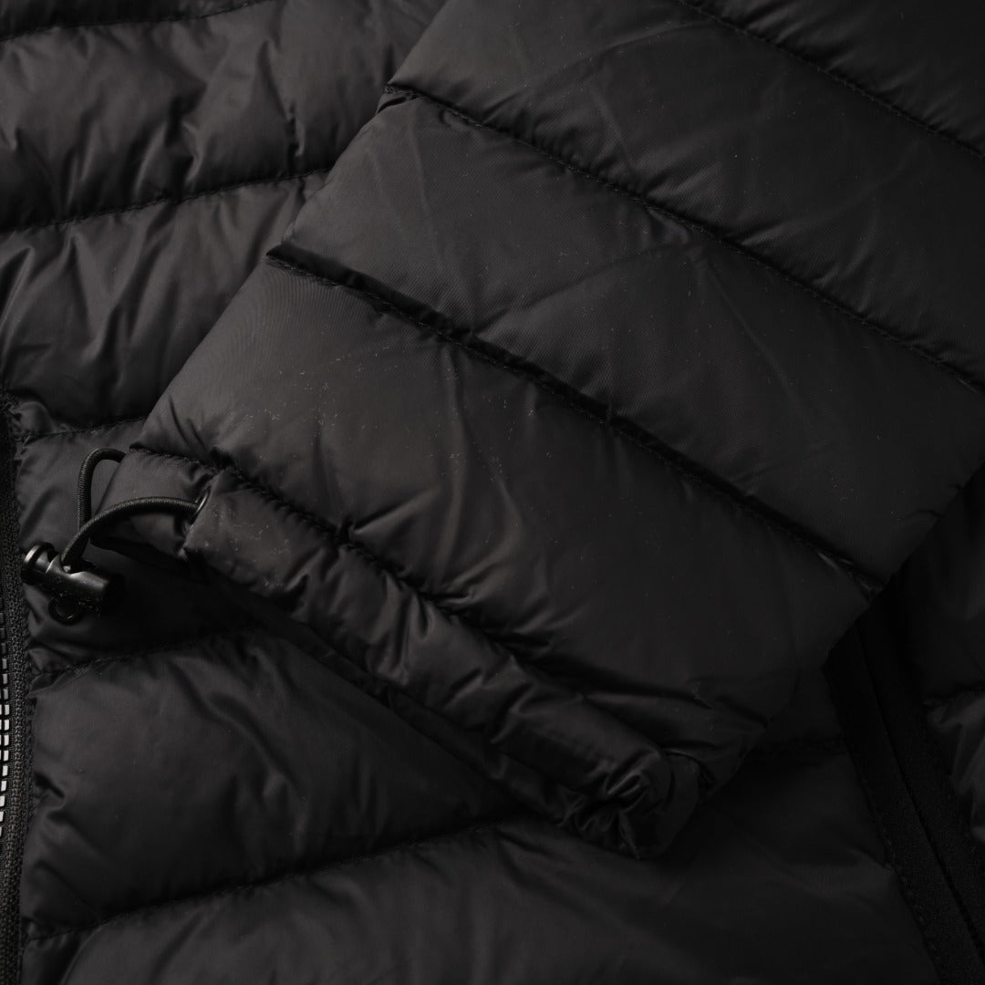 Light Pongé Quilted Black