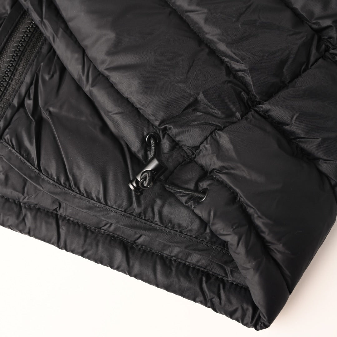 Light Pongé Quilted Black