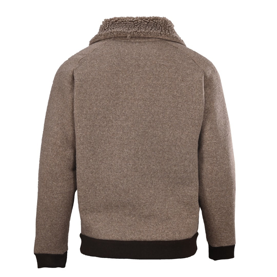 Fleece Bomber Beige