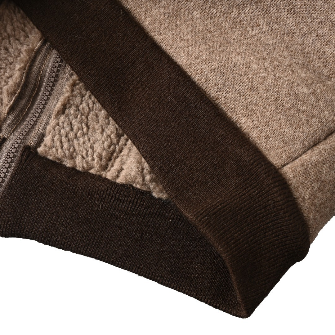 Fleece Bomber Beige