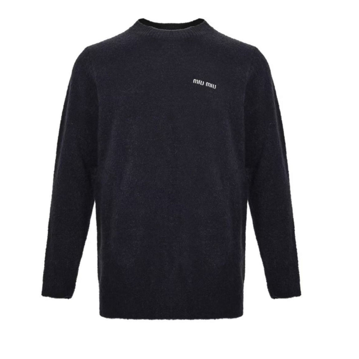 Ribbed Logo Navy Blue