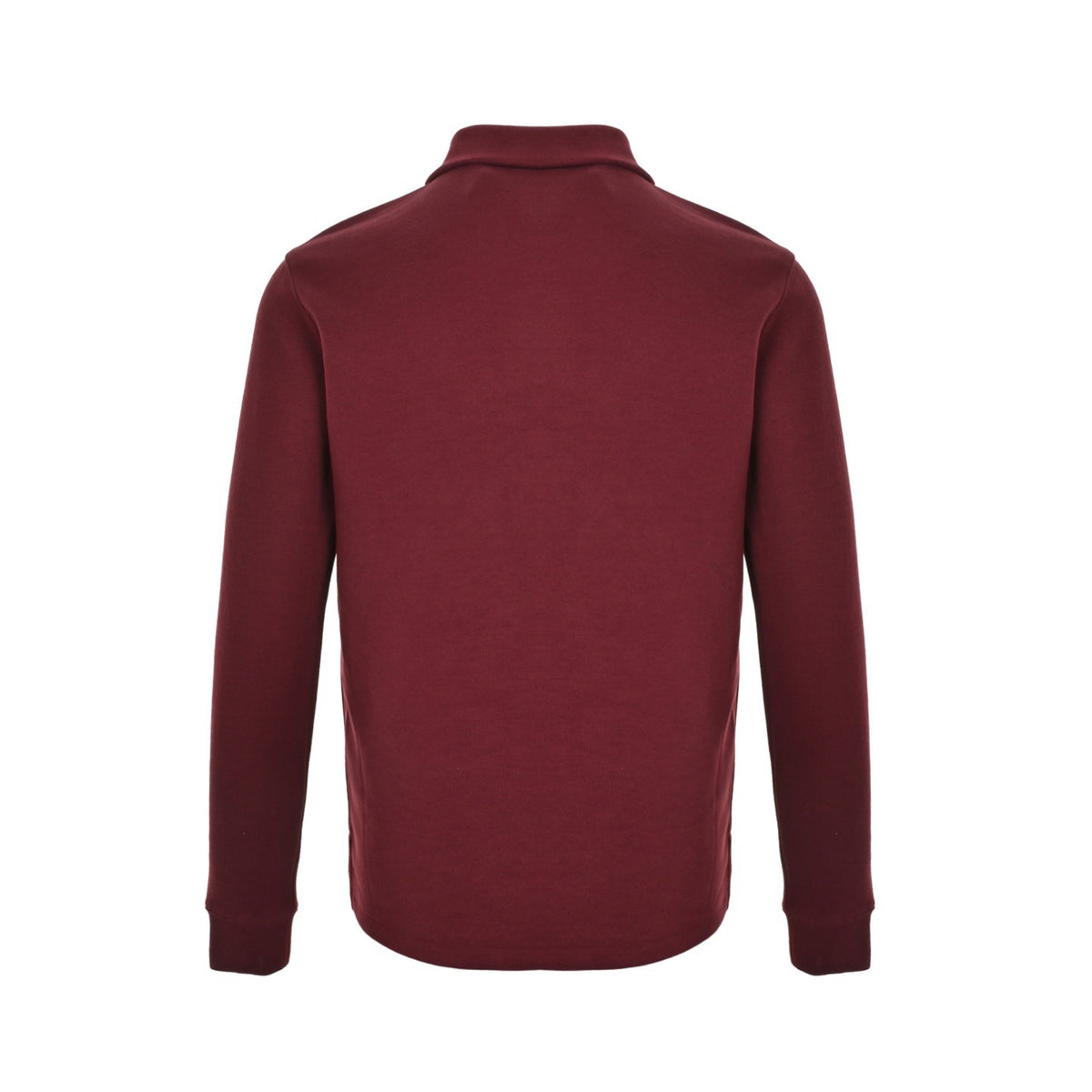 Estate-Rib Quarter-Zip Pullover Burgundy
