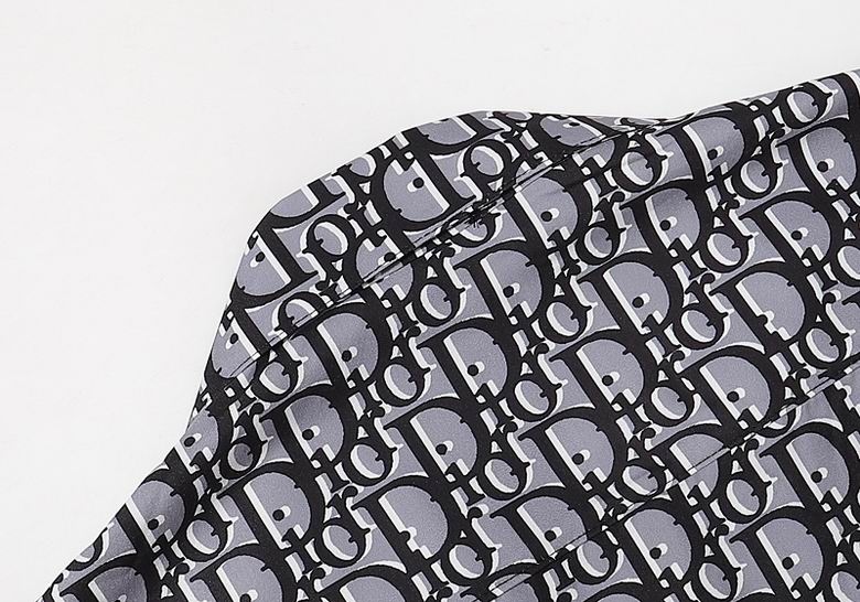 Oblique Monogram Silk Shirt