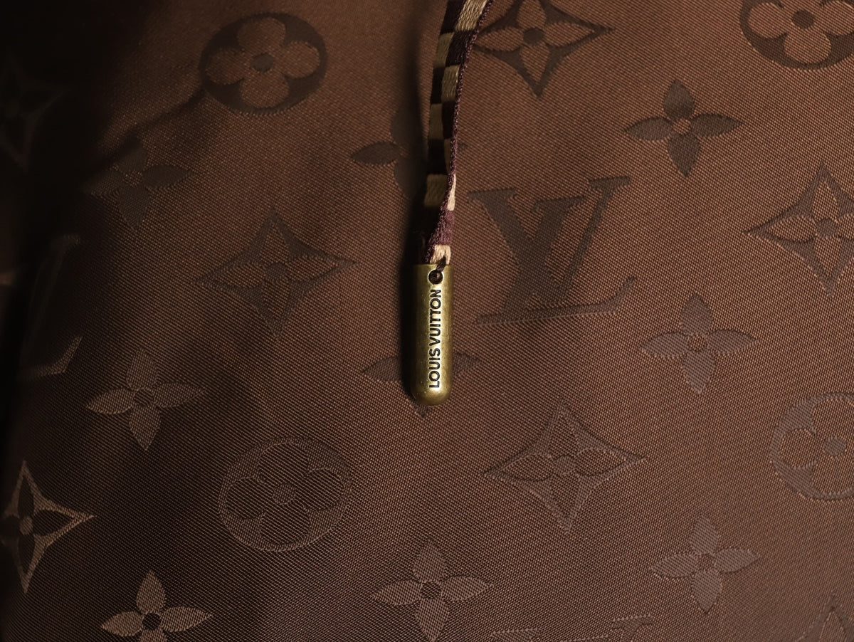 Monogram Down Blouson Dark Brown