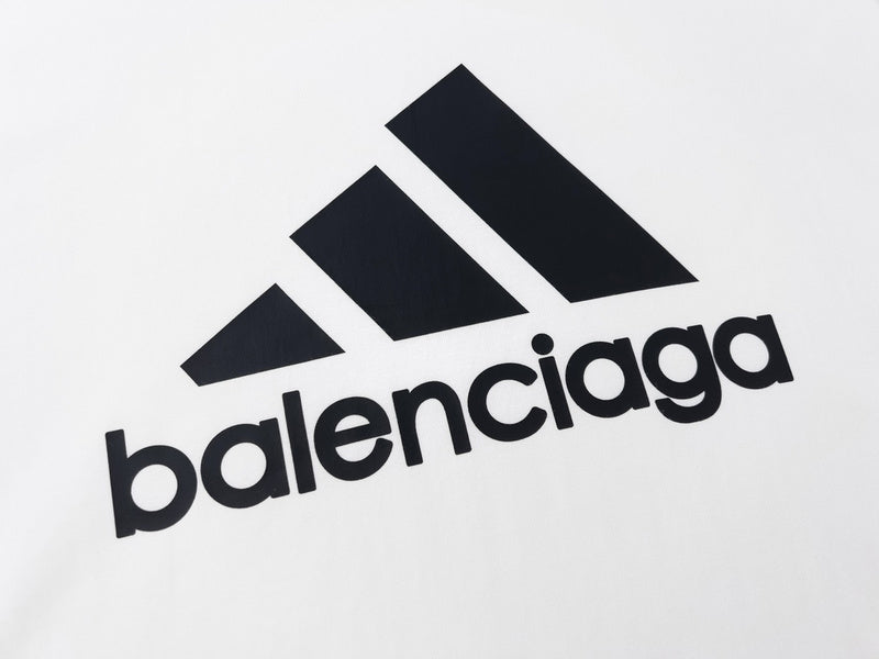 Adidas Logo Oversized T-Shirt White